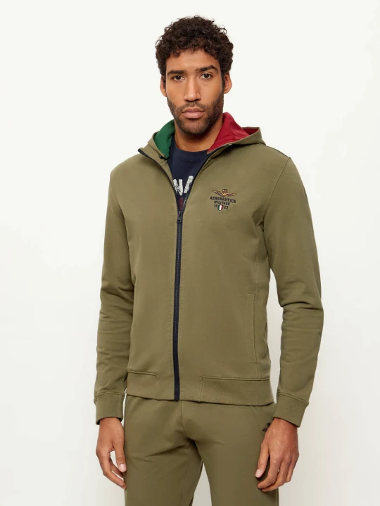 Zdjęcie produktu Aeronautica Militare Bluza | Regular Fit oliwkowy