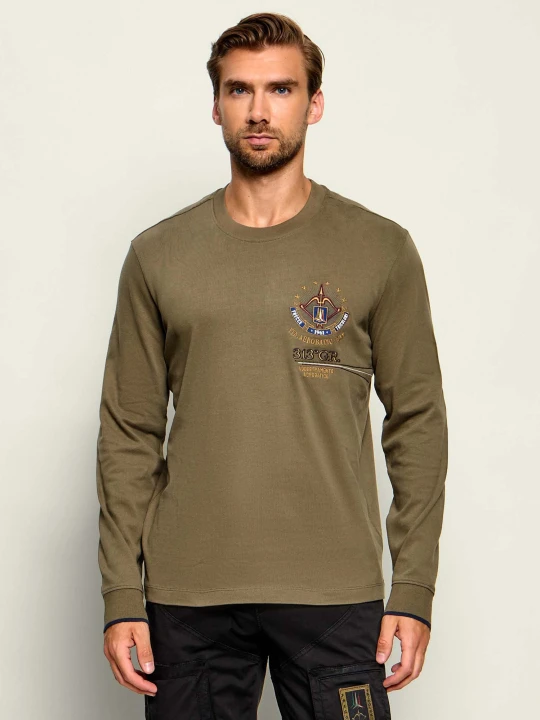 Zdjęcie produktu Aeronautica Militare Bluza | Regular Fit oliwkowy
