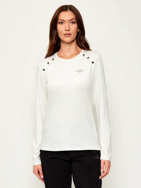 Zdjęcie produktu Aeronautica Militare Bluzka | Regular Fit biały