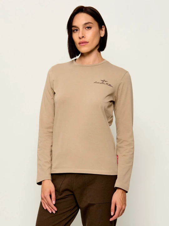 Zdjęcie produktu Aeronautica Militare Bluzka | Regular Fit beżowy