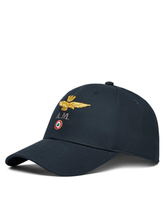 Zdjęcie produktu Aeronautica Militare Czapka z daszkiem 261HA1100UCT02848 Granatowy