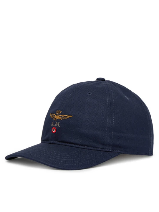 Zdjęcie produktu Aeronautica Militare Czapka z daszkiem 261HA1246UCT02261 Granatowy