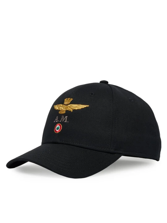 Zdjęcie produktu Aeronautica Militare Czapka z daszkiem 262HA1100UCT02848 Czarny