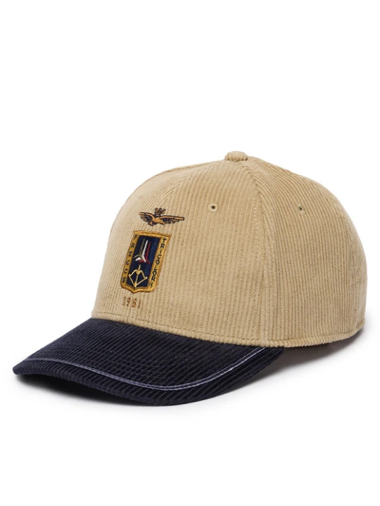 Zdjęcie produktu Aeronautica Militare Czapka z daszkiem 262HA1261UCT04388 Beżowy