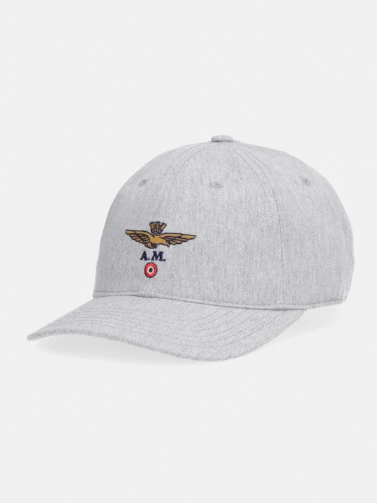 Zdjęcie produktu Aeronautica Militare czapka z daszkiem bawełniana szary