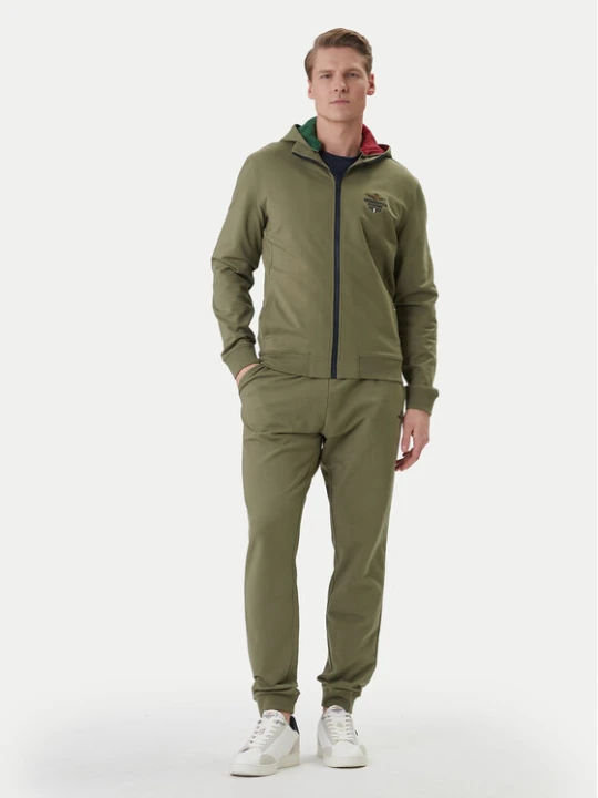 Zdjęcie produktu Aeronautica Militare Dres 261TF0108UF00674 Zielony Regular Fit