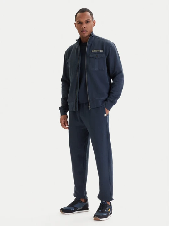 Zdjęcie produktu Aeronautica Militare Dres 261TF0116UF00676 Granatowy Regular Fit