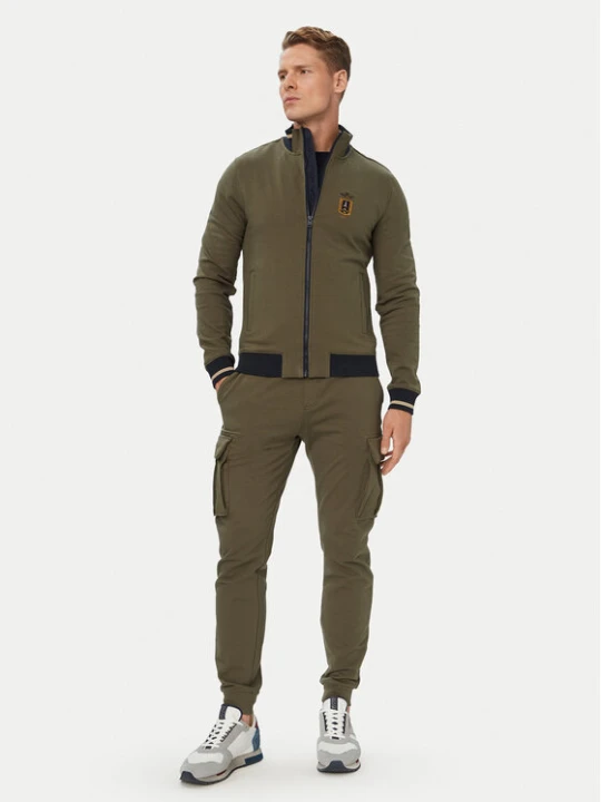 Zdjęcie produktu Aeronautica Militare Dres 262TF0126UF00662 Khaki Regular Fit