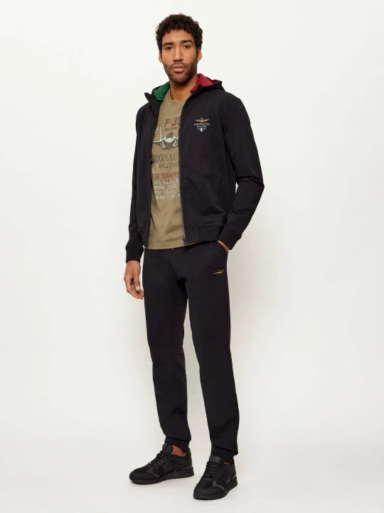 Zdjęcie produktu Aeronautica Militare Dres | Regular Fit czarny