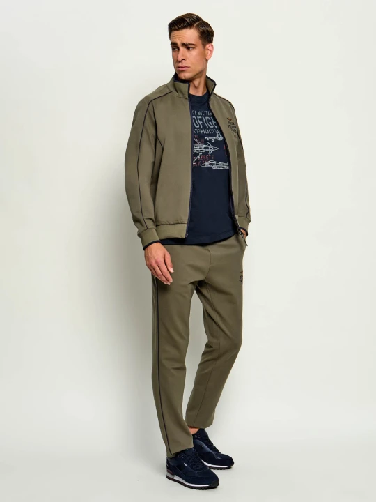 Zdjęcie produktu Aeronautica Militare Dres | Regular Fit oliwkowy