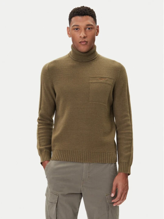 Zdjęcie produktu Aeronautica Militare Golf 252MA1587UL00904 Zielony Regular Fit