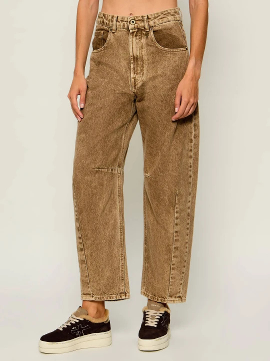 Zdjęcie produktu Aeronautica Militare Jeansy | Mom Fit beżowy