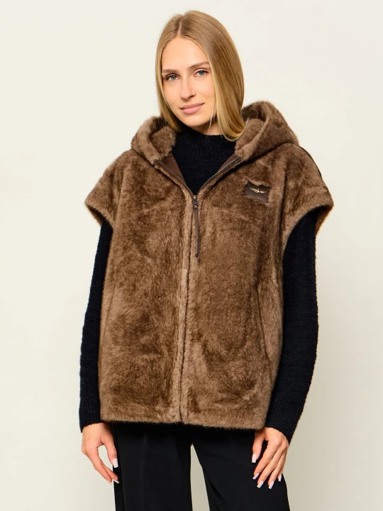 Zdjęcie produktu Aeronautica Militare Kamizelka | Relaxed fit brązowy