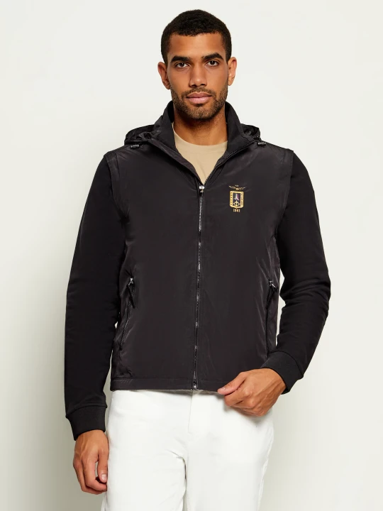 Zdjęcie produktu Aeronautica Militare Kurtka 2w1 | Regular Fit czarny
