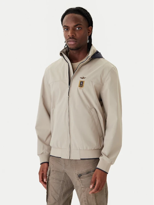 Zdjęcie produktu Aeronautica Militare Kurtka bomber 261AB3050UCT04290 Beżowy Regular Fit