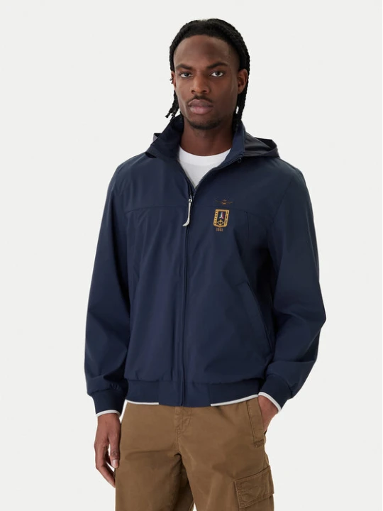 Zdjęcie produktu Aeronautica Militare Kurtka bomber 261AB3050UCT04290 Granatowy Regular Fit