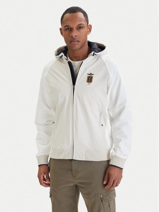 Zdjęcie produktu Aeronautica Militare Kurtka przejściowa 261AF0519UCT04291 Beżowy Regular Fit