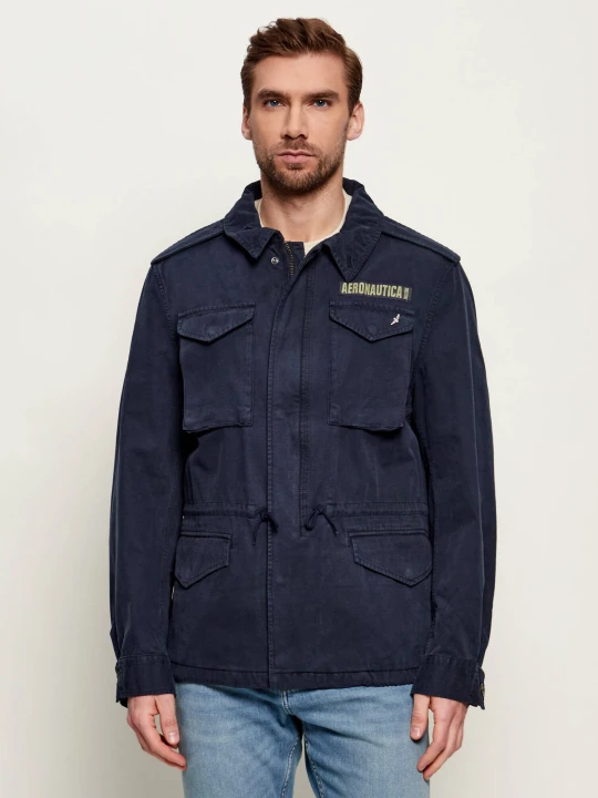 Zdjęcie produktu Aeronautica Militare Kurtka | Regular Fit granatowy