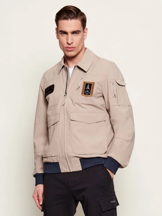 Zdjęcie produktu Aeronautica Militare Kurtka | Regular Fit beżowy