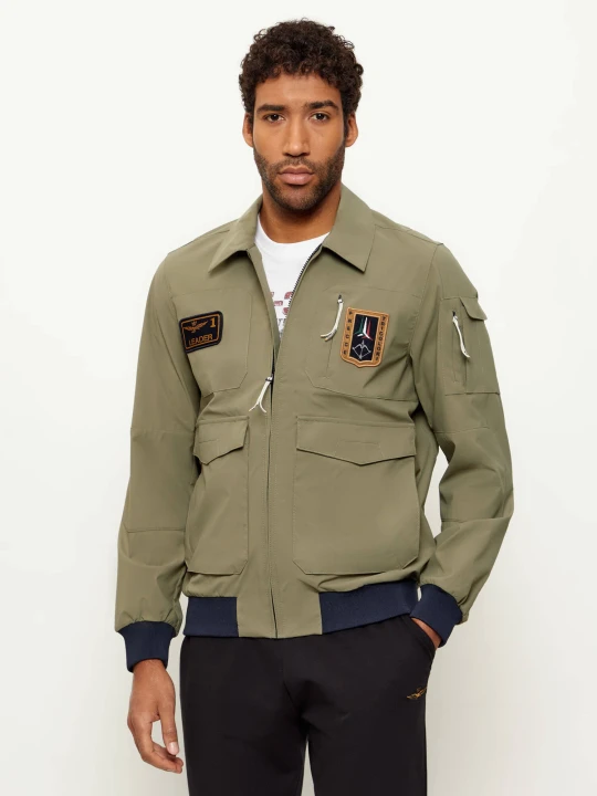 Zdjęcie produktu Aeronautica Militare Kurtka | Regular Fit zielony