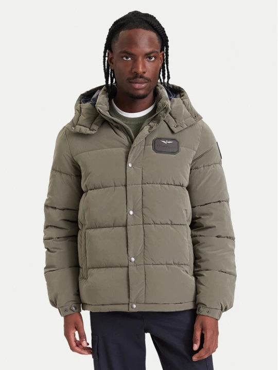 Zdjęcie produktu Aeronautica Militare Kurtka zimowa 262AB3072UCT04358 Khaki Regular Fit