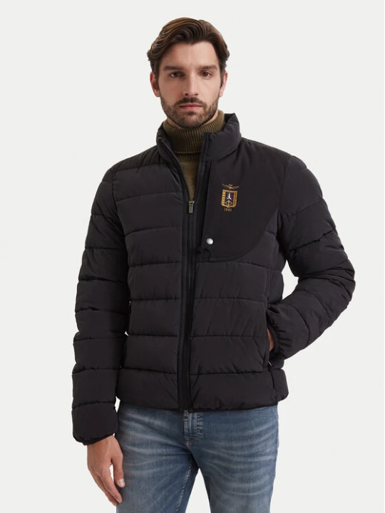 Zdjęcie produktu Aeronautica Militare Kurtka zimowa 262AB3074UCT04358 Czarny Regular Fit