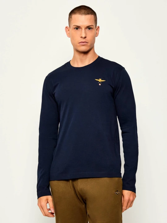 Zdjęcie produktu Aeronautica Militare Longsleeve | Regular Fit granatowy