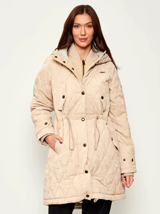 Zdjęcie produktu Aeronautica Militare Parka | Oversize fit beżowy