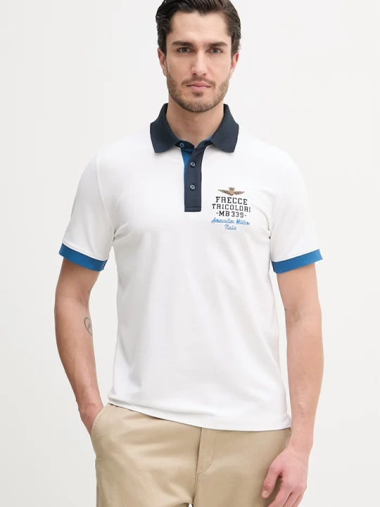 Zdjęcie produktu Aeronautica Militare polo biały