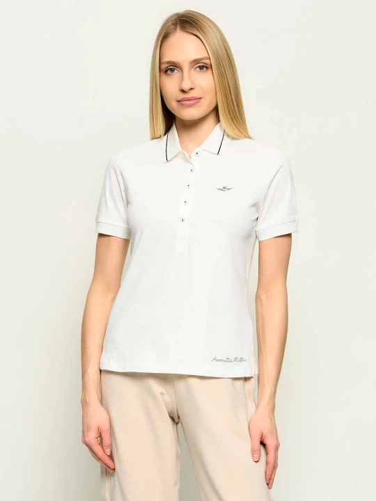 Zdjęcie produktu Aeronautica Militare Polo | Regular Fit ecru