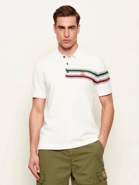 Zdjęcie produktu Aeronautica Militare Polo | Regular Fit ecru