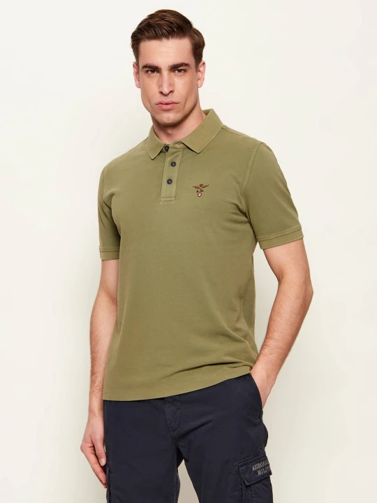 Zdjęcie produktu Aeronautica Militare Polo | Regular Fit oliwkowy
