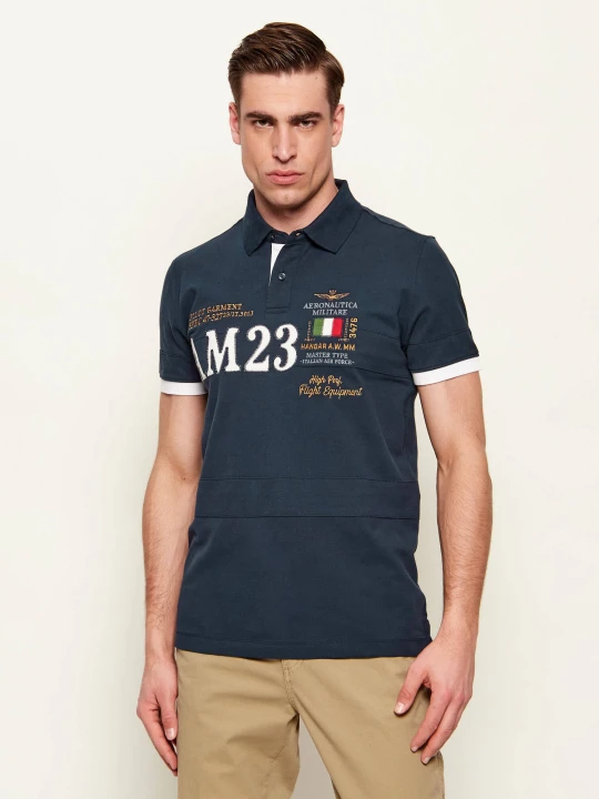 Zdjęcie produktu Aeronautica Militare Polo | Regular Fit granatowy