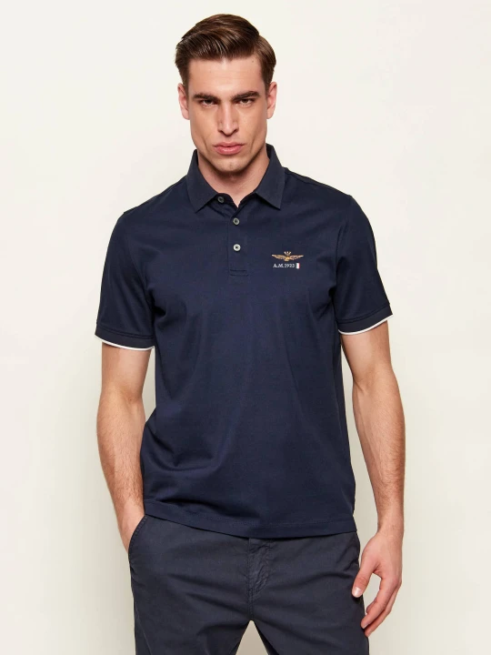 Zdjęcie produktu Aeronautica Militare Polo | Regular Fit granatowy