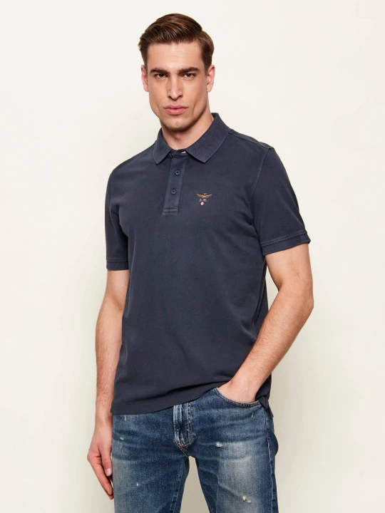 Zdjęcie produktu Aeronautica Militare Polo | Regular Fit granatowy
