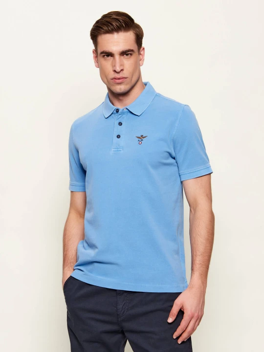 Zdjęcie produktu Aeronautica Militare Polo | Regular Fit niebieski