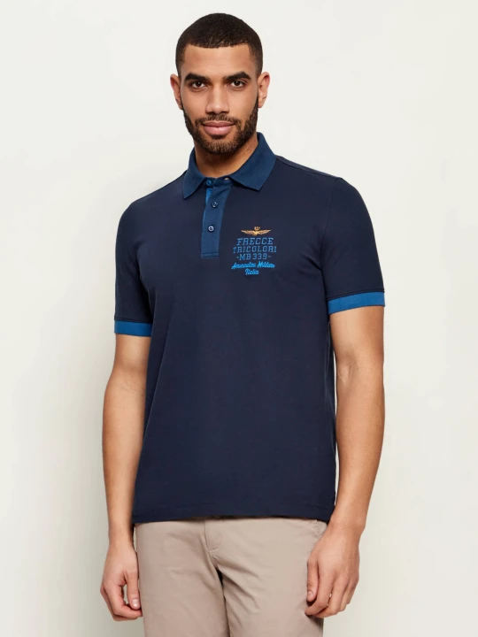 Zdjęcie produktu Aeronautica Militare Polo | Regular Fit granatowy