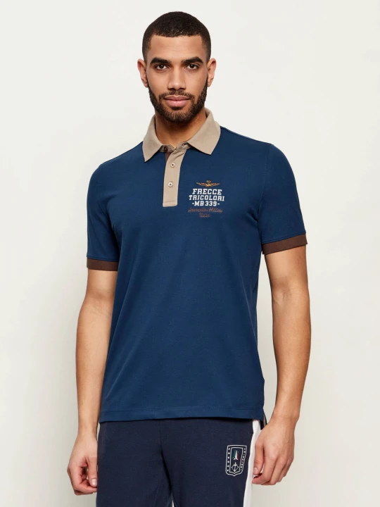 Zdjęcie produktu Aeronautica Militare Polo | Regular Fit granatowy