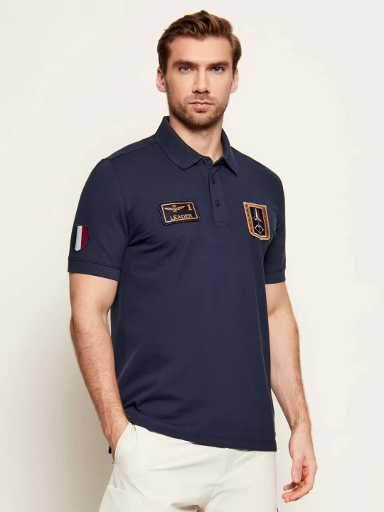 Zdjęcie produktu Aeronautica Militare Polo | Regular Fit granatowy