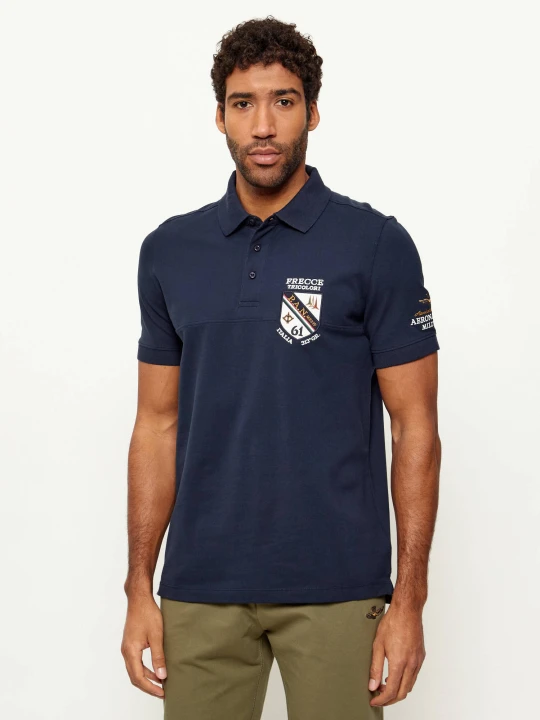 Zdjęcie produktu Aeronautica Militare Polo | Regular Fit granatowy