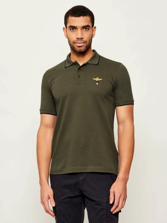 Zdjęcie produktu Aeronautica Militare Polo | Regular Fit zielony