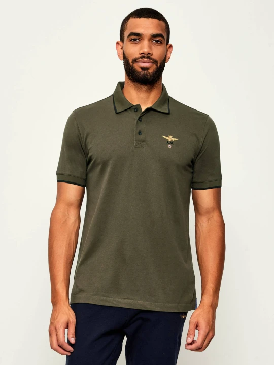 Zdjęcie produktu Aeronautica Militare Polo | Regular Fit zielony