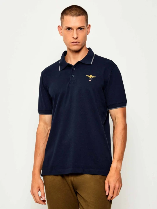 Zdjęcie produktu Aeronautica Militare Polo | Regular Fit granatowy