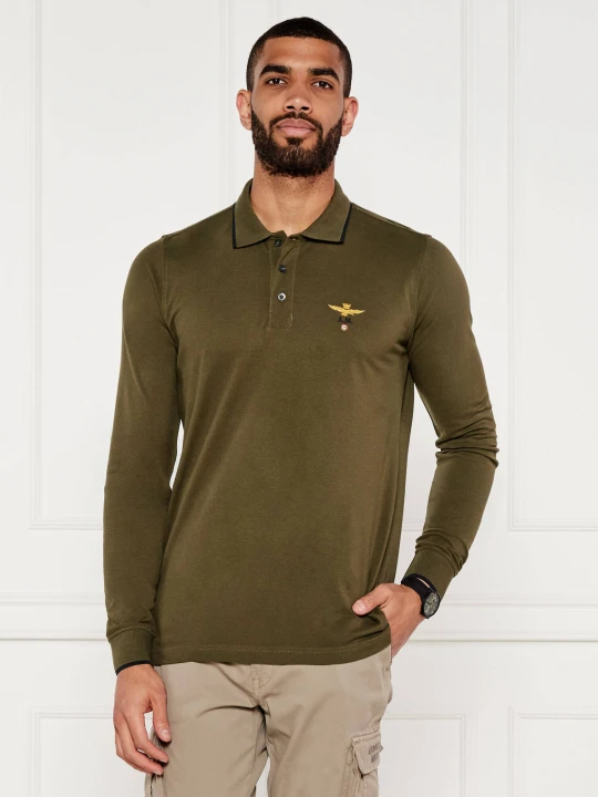 Zdjęcie produktu Aeronautica Militare Polo | Regular Fit oliwkowy