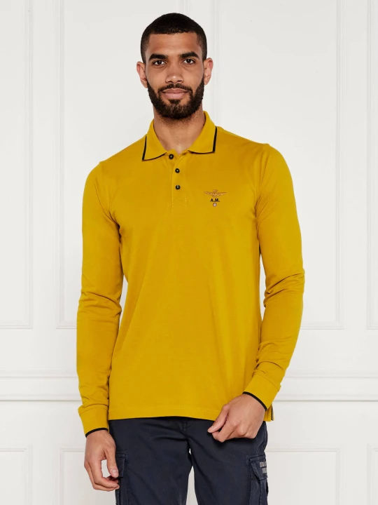 Zdjęcie produktu Aeronautica Militare Polo | Regular Fit żółty