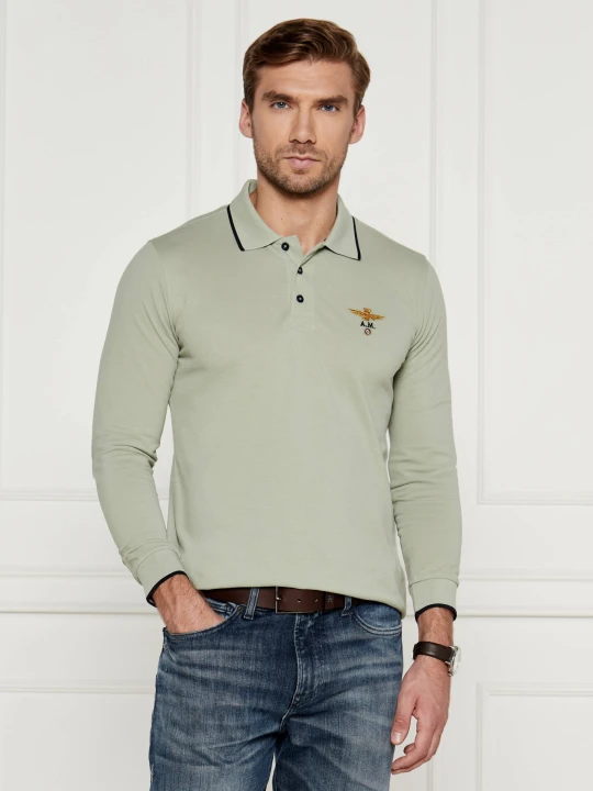 Zdjęcie produktu Aeronautica Militare Polo | Regular Fit pistacjowy