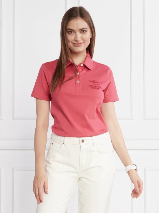 Zdjęcie produktu Aeronautica Militare Polo | Regular Fit różowy