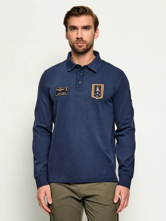 Zdjęcie produktu Aeronautica Militare Polo | Regular Fit granatowy