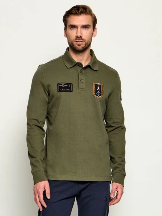 Zdjęcie produktu Aeronautica Militare Polo | Regular Fit khaki