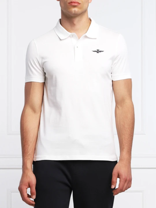 Zdjęcie produktu Aeronautica Militare Polo | Slim Fit biały